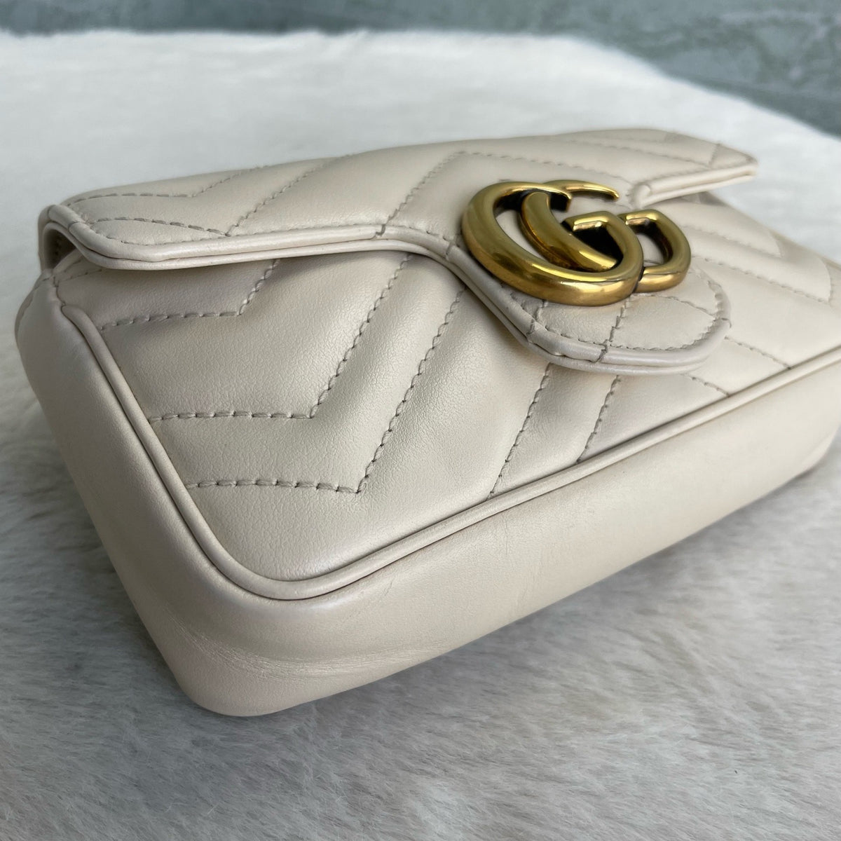 Gucci - GG Marmont - Leather - White - (mini)
