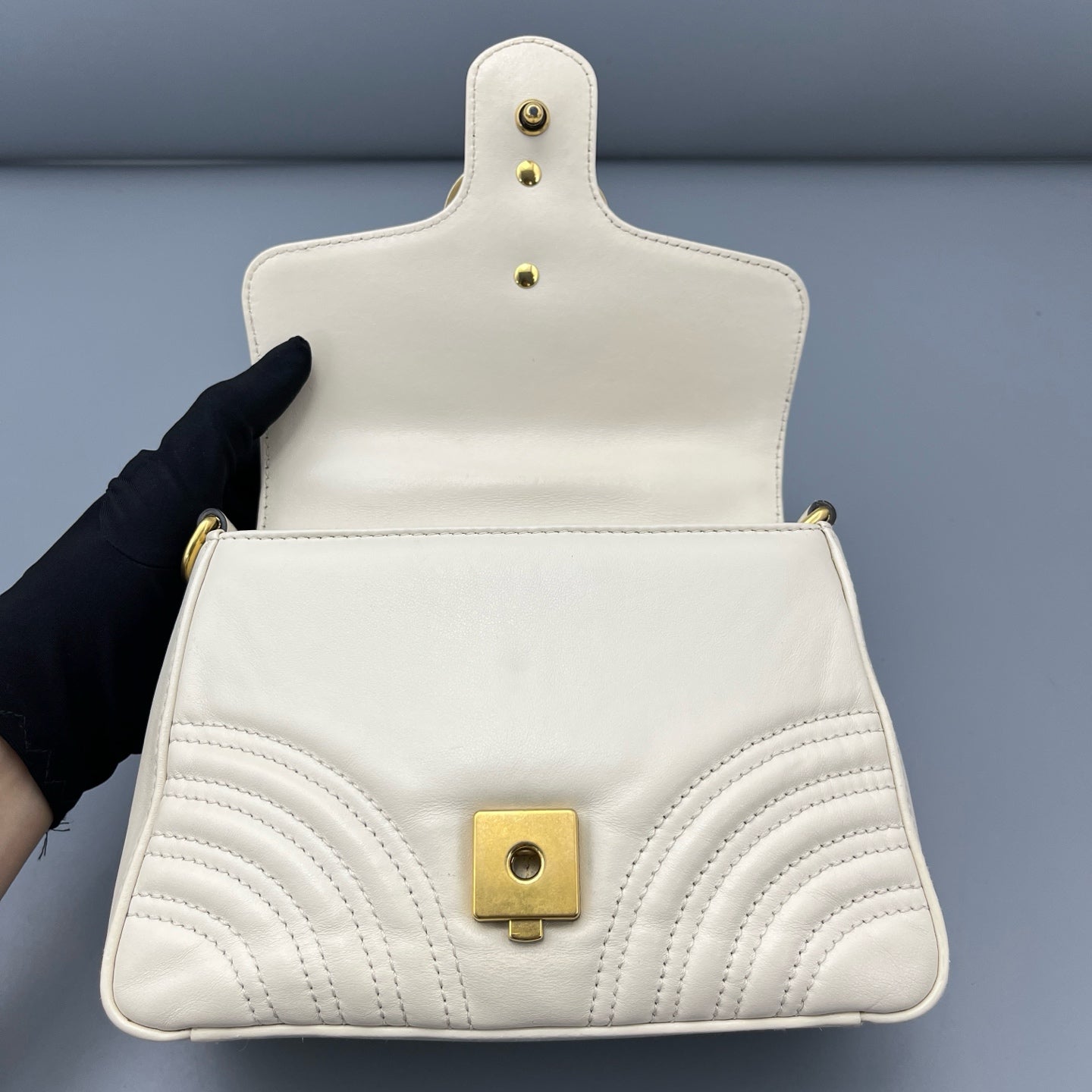 Gucci - GG Marmont - Leather - White - (mini)