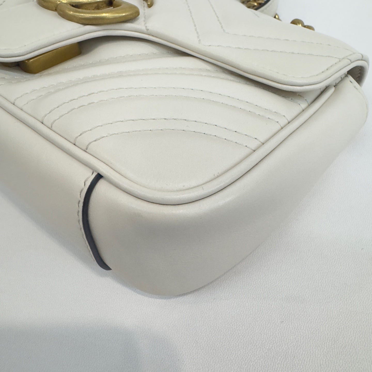 Gucci - GG Marmont - Leather - White - (mini)