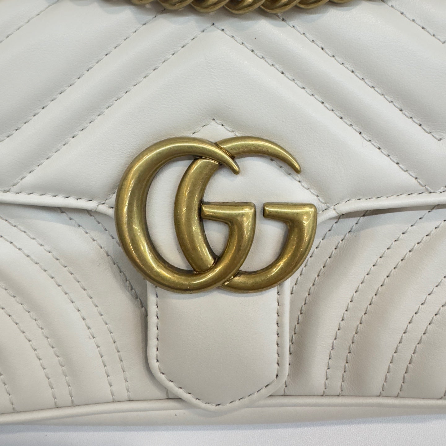 Gucci - GG Marmont - Leather - White - (mini)