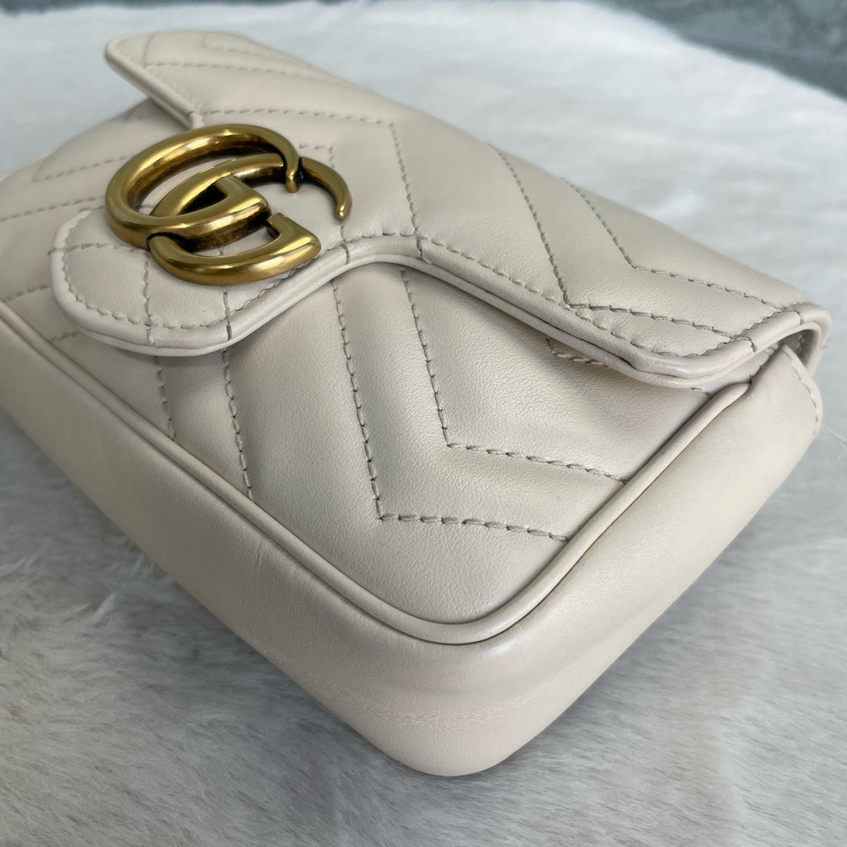 Gucci - GG Marmont - Leather - White - (mini)