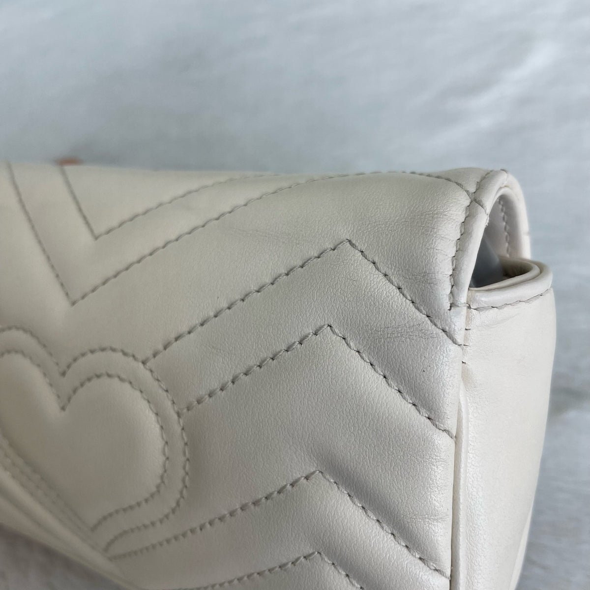 Gucci - GG Marmont - Leather - White - (mini)