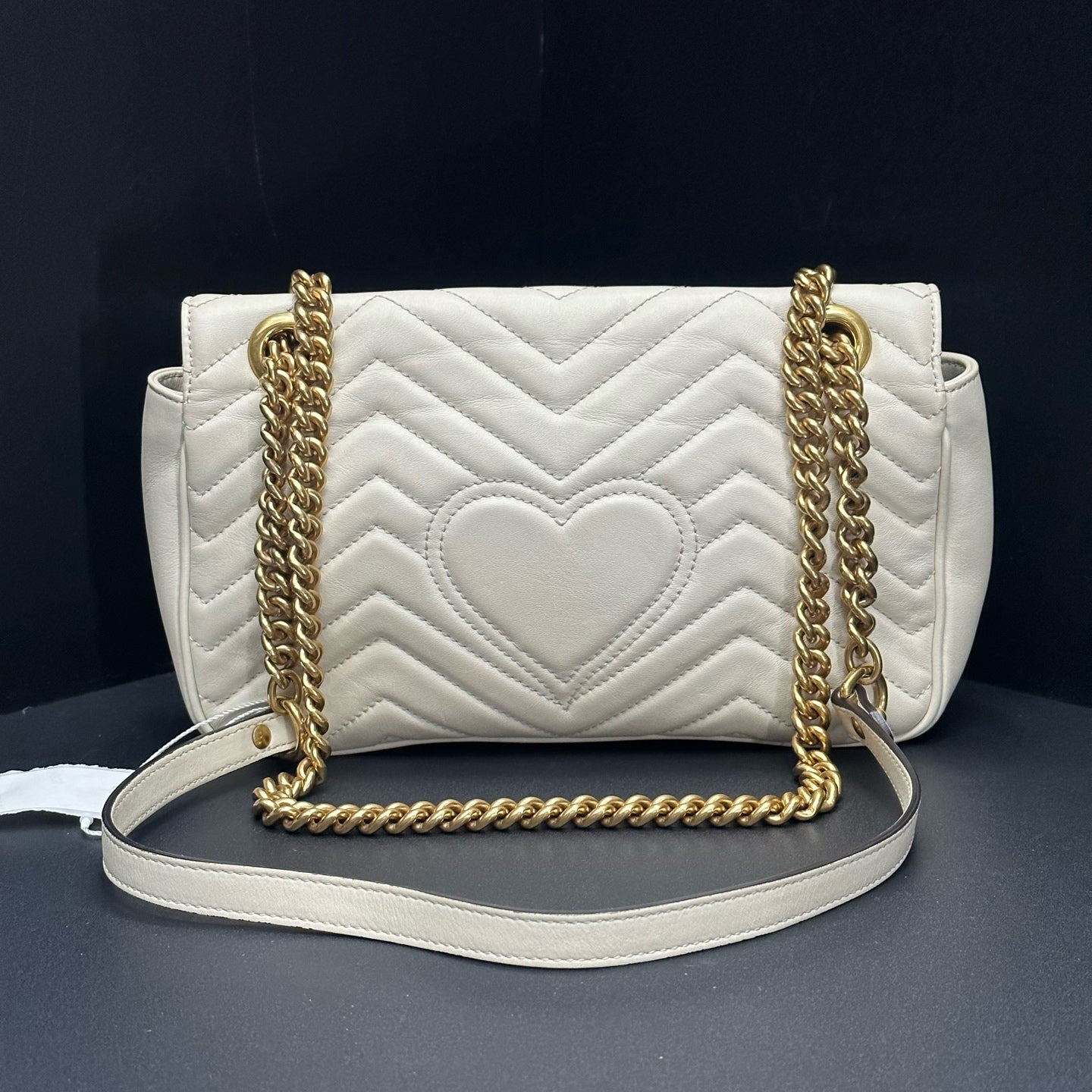 Gucci - GG Marmont - Leather - White - (small)