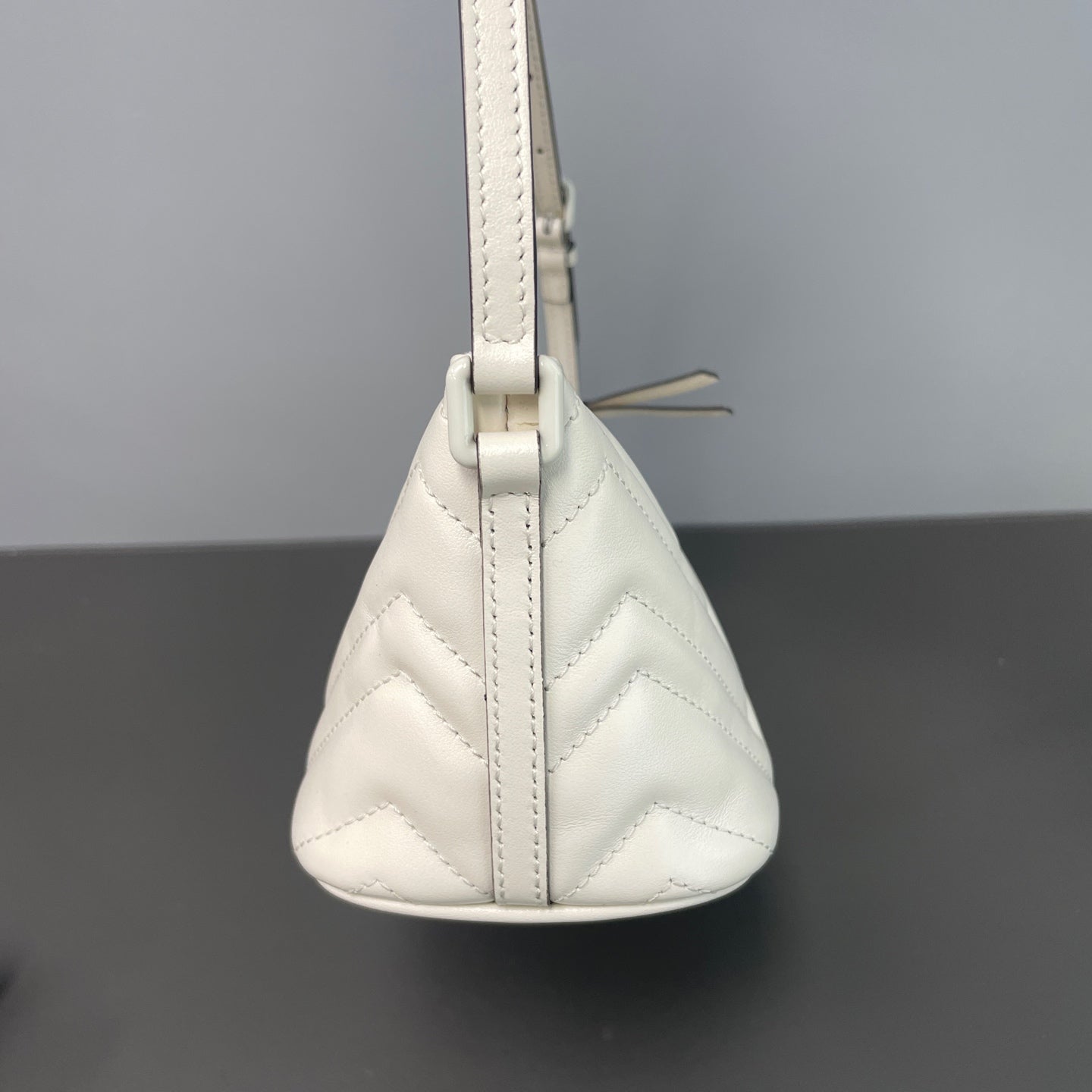 Gucci - GG Marmont - Leather - White - (small)