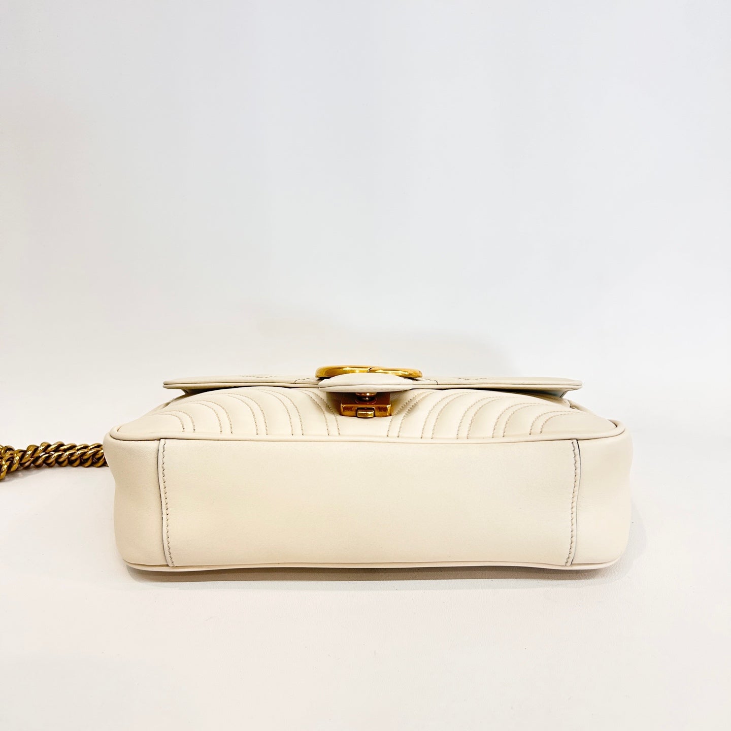 Gucci - GG Marmont - Leather - White - (Small)
