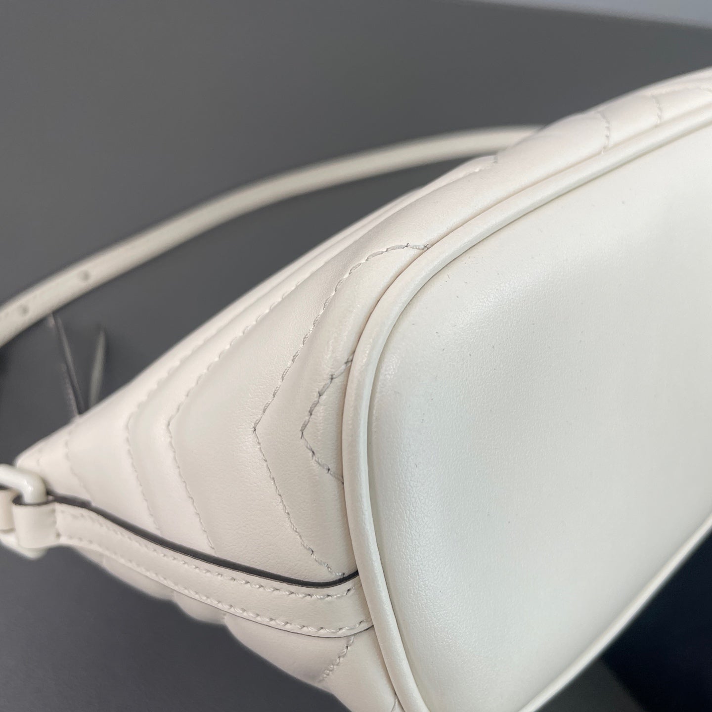 Gucci - GG Marmont - Leather - White - (small)
