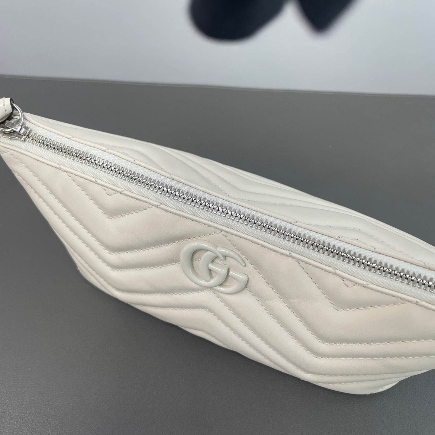 Gucci - GG Marmont - Leather - White - (small)
