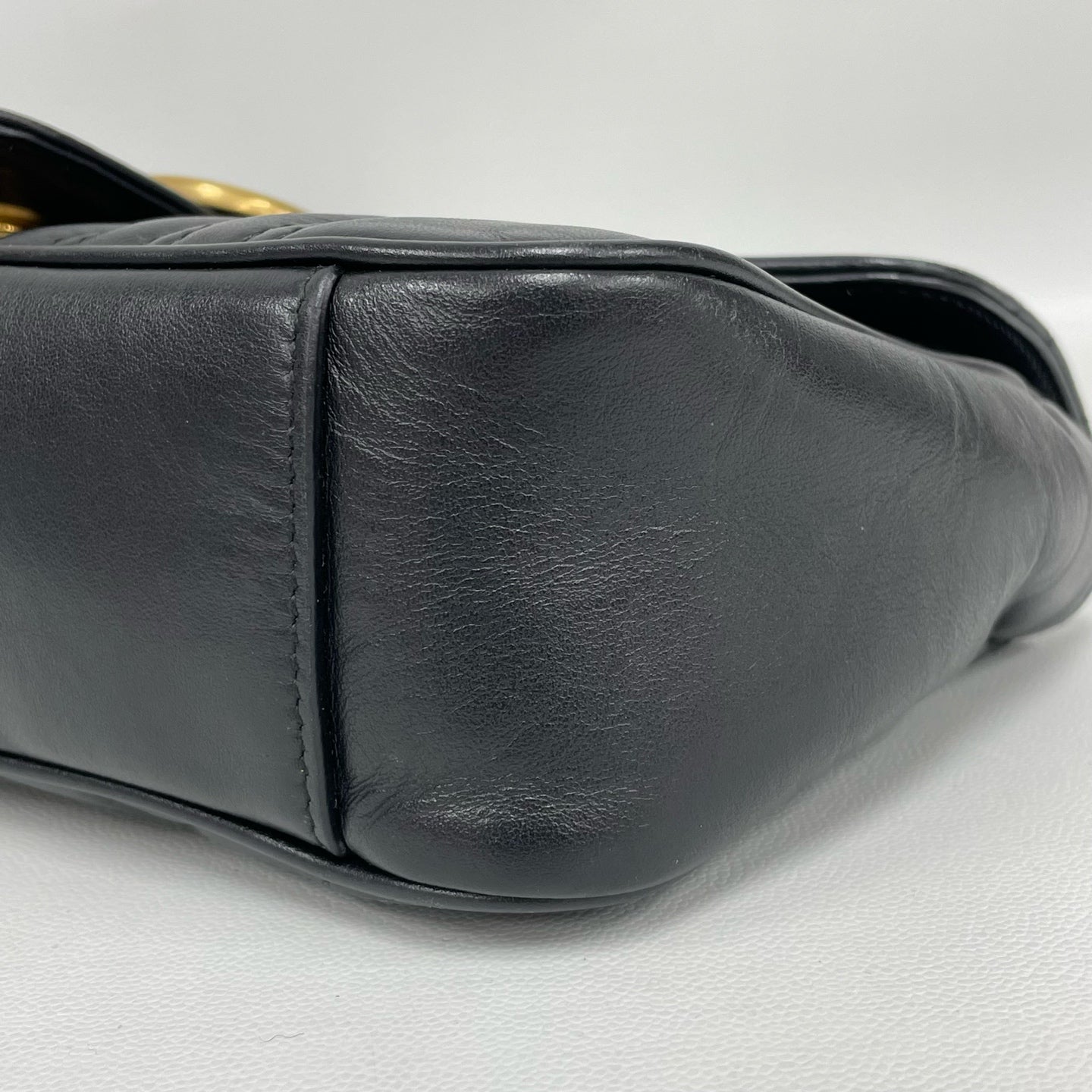 Gucci - GG Marmont Matelassé - Leather - Black - (medium)