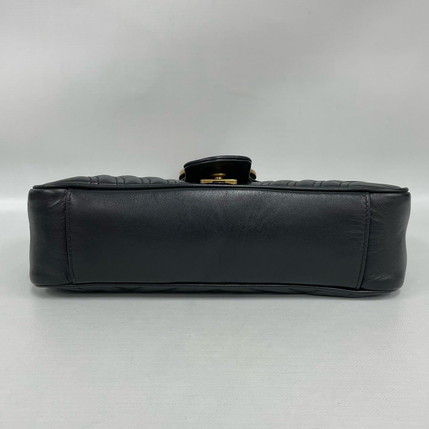 Gucci - GG Marmont Matelassé - Leather - Black - (medium)
