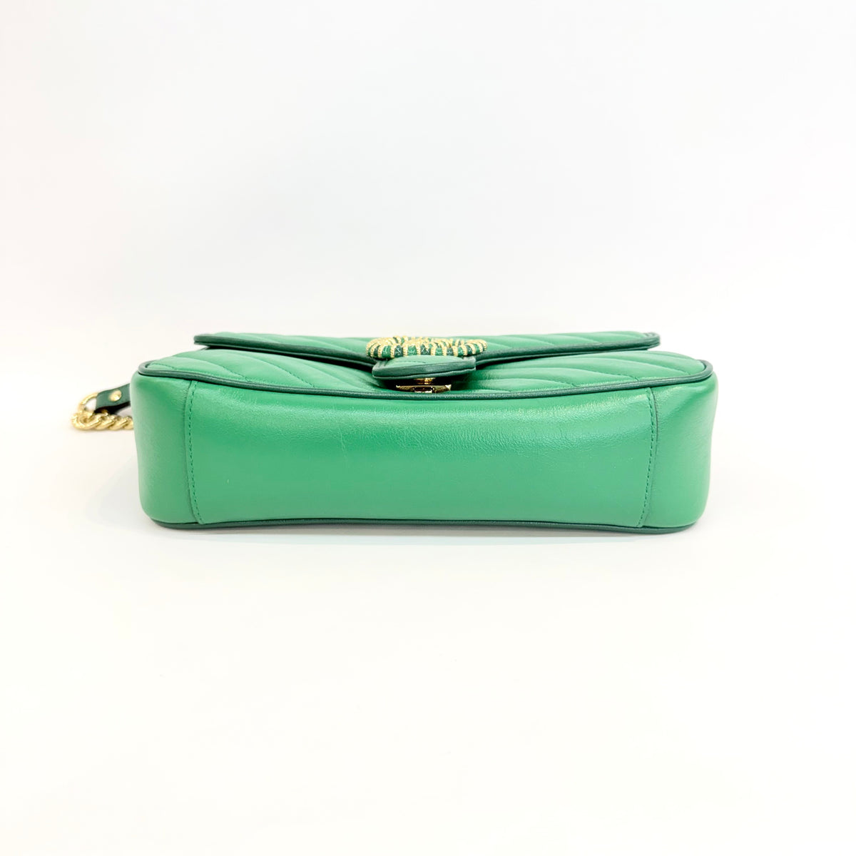 Gucci - GG Marmont Matelasse - Leather - Green