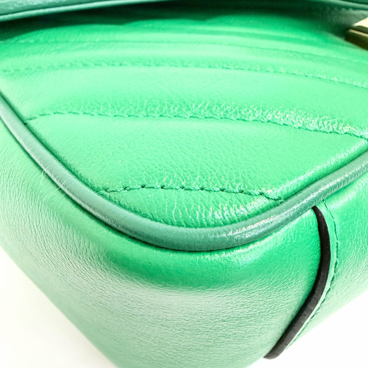 Gucci - GG Marmont Matelasse - Leather - Green