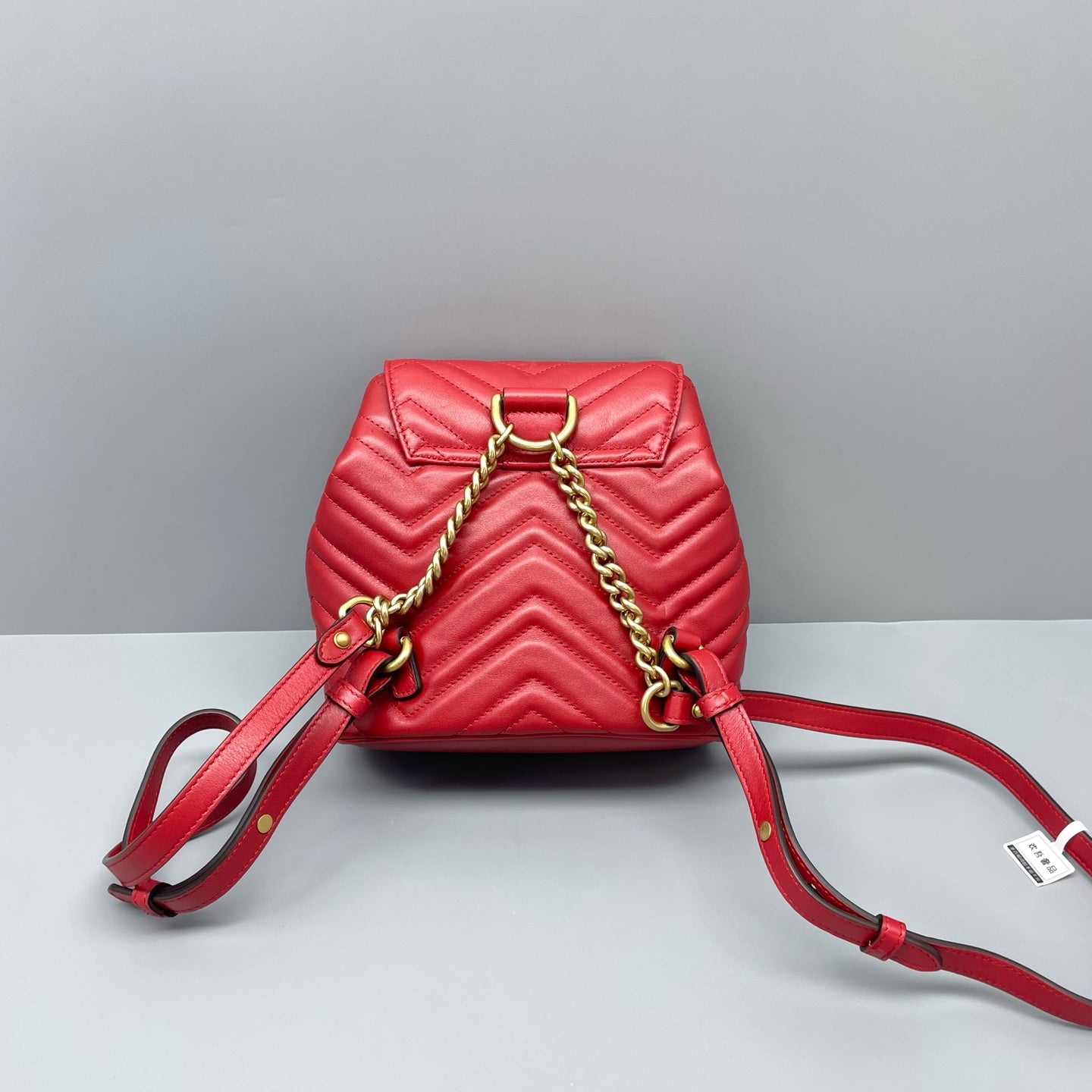 Gucci - GG Marmont - Matelassé leather - Red with Gold-Tone Hardware - (mini)