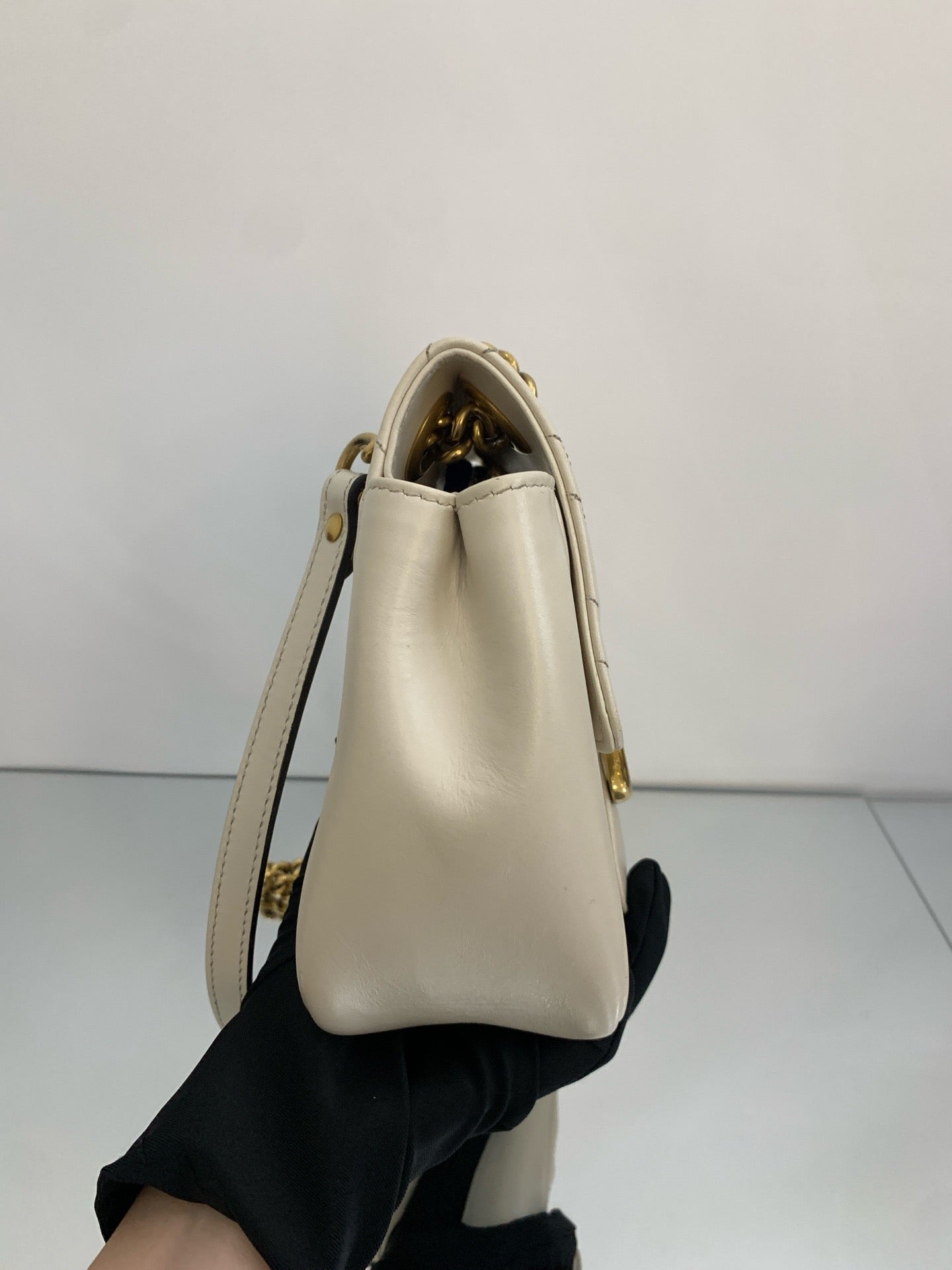 Gucci - GG Marmont - Matelassé leather - White - (mini)