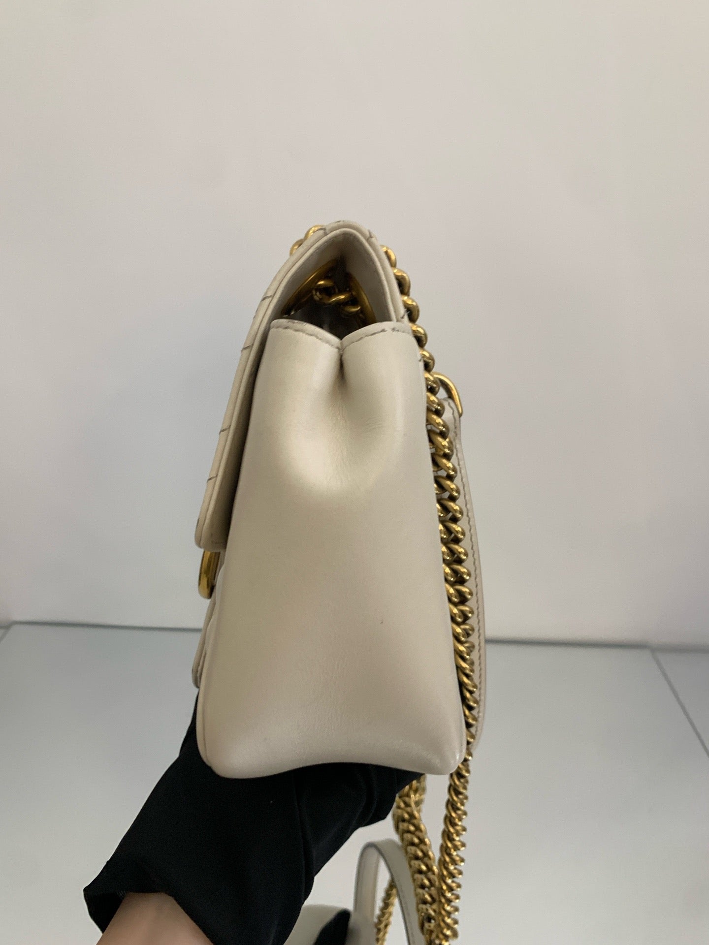 Gucci - GG Marmont - Matelassé leather - White - (mini)