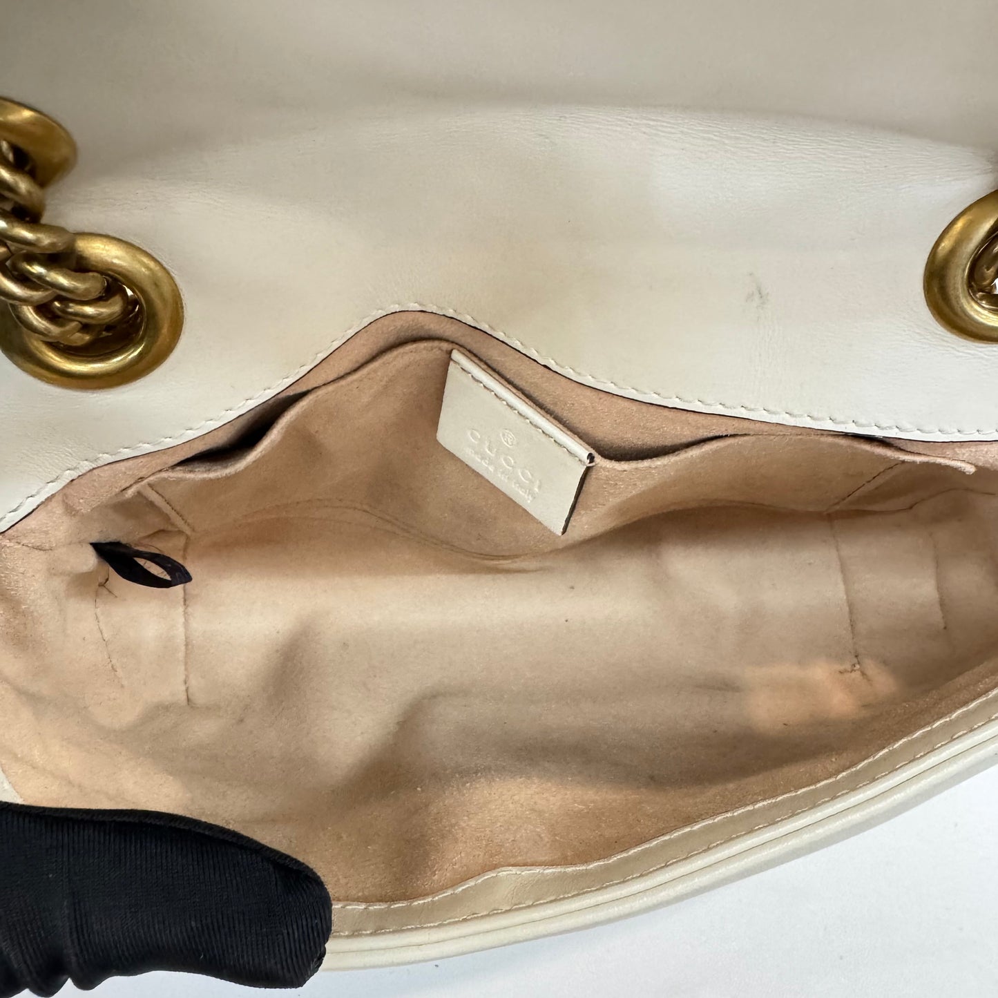Gucci - GG Marmont Matelassé - Leather - White - (mini)