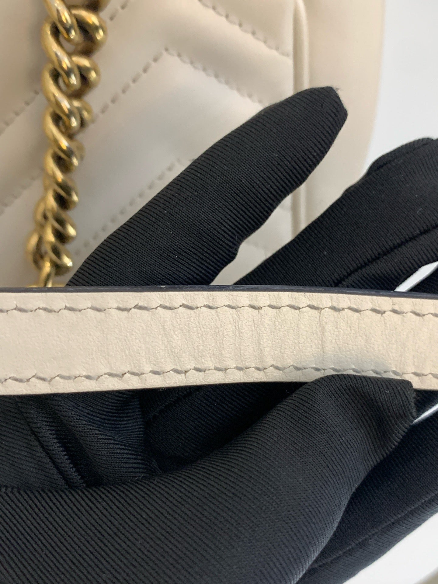Gucci - GG Marmont - Matelassé leather - White - (mini)