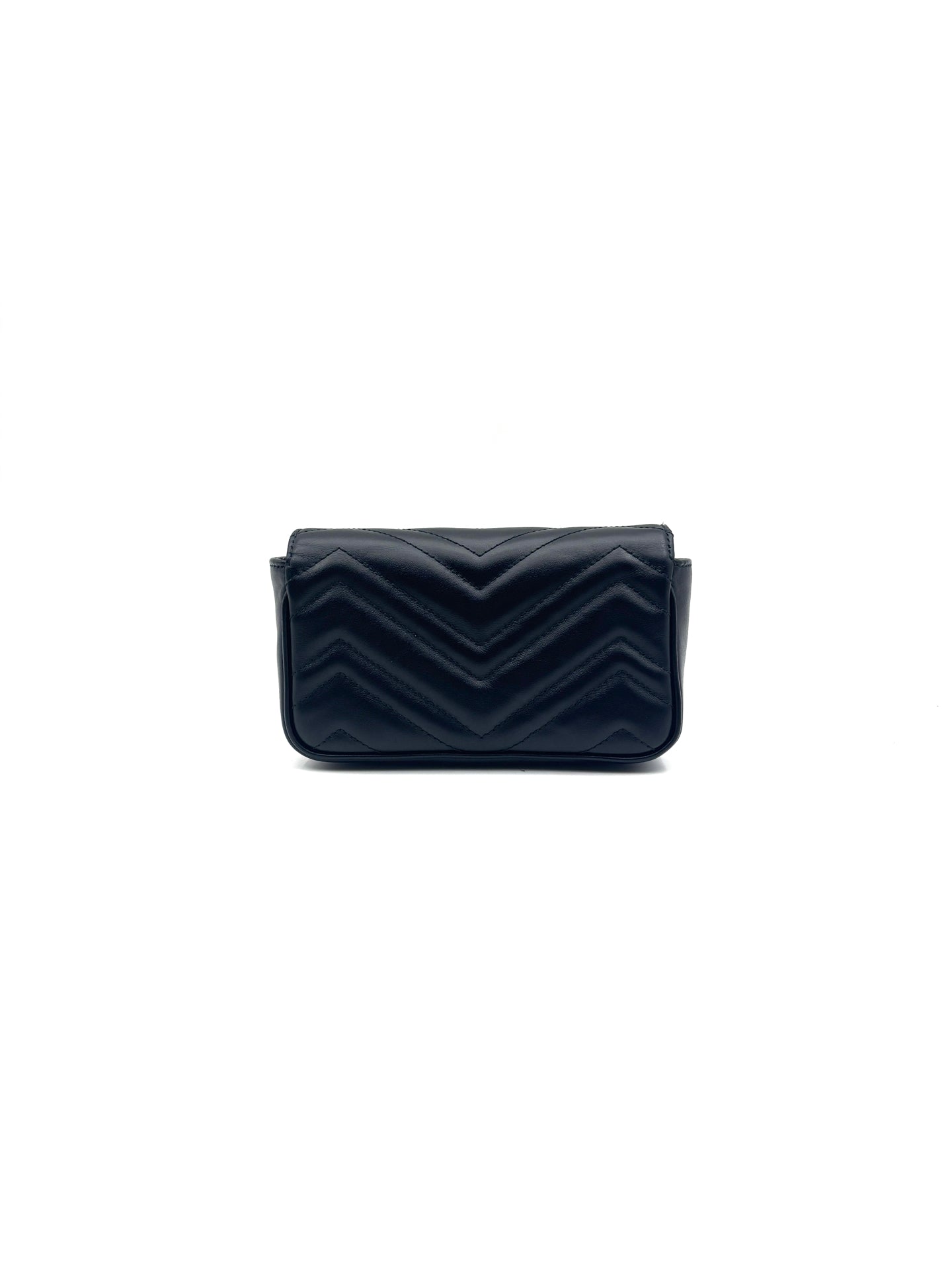 Gucci - GG Marmont mini bag - Leather - Black - (mini)