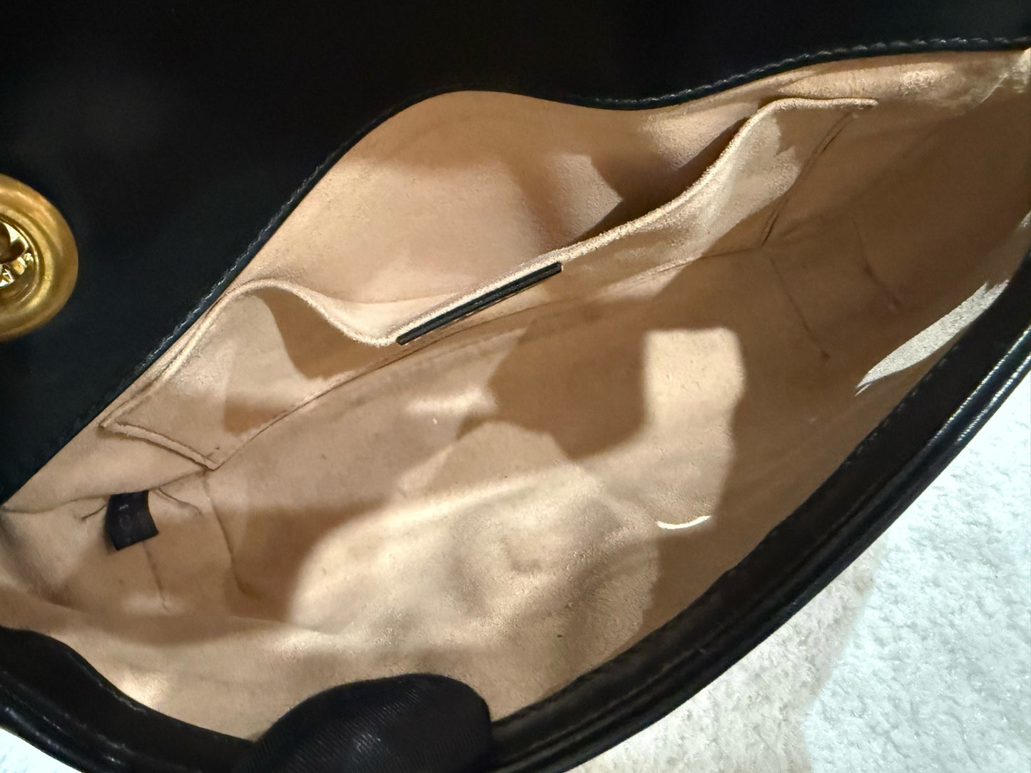 Gucci - GG Marmont Mini Bag - Matelassé leather - Black - (Mini)