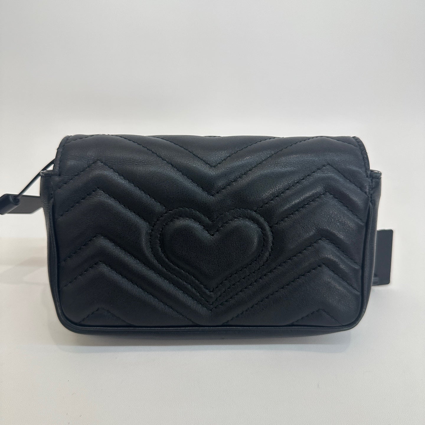 Gucci - GG Marmont Mini Bag - Matelassé leather - Black - (mini)