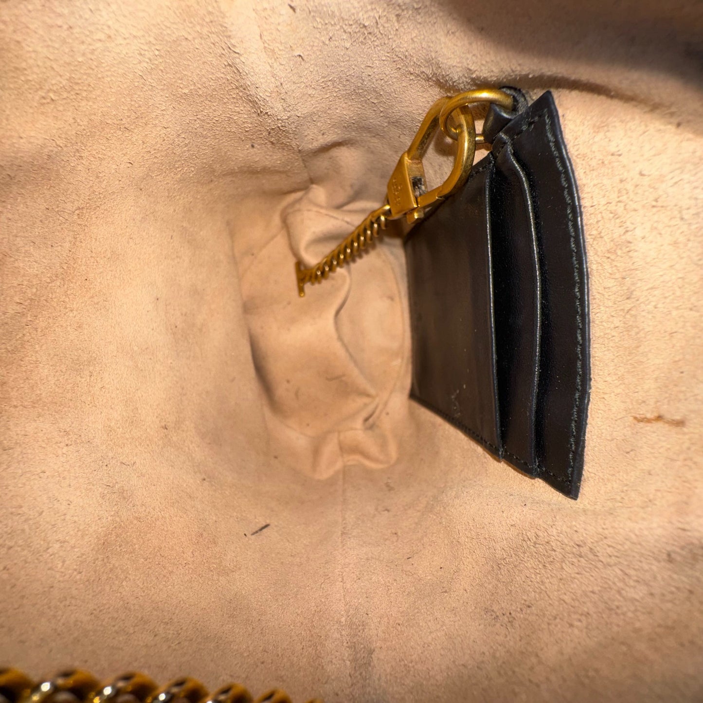 Gucci - GG Marmont Mini Bucket Bag - Leather - Black - (mini)