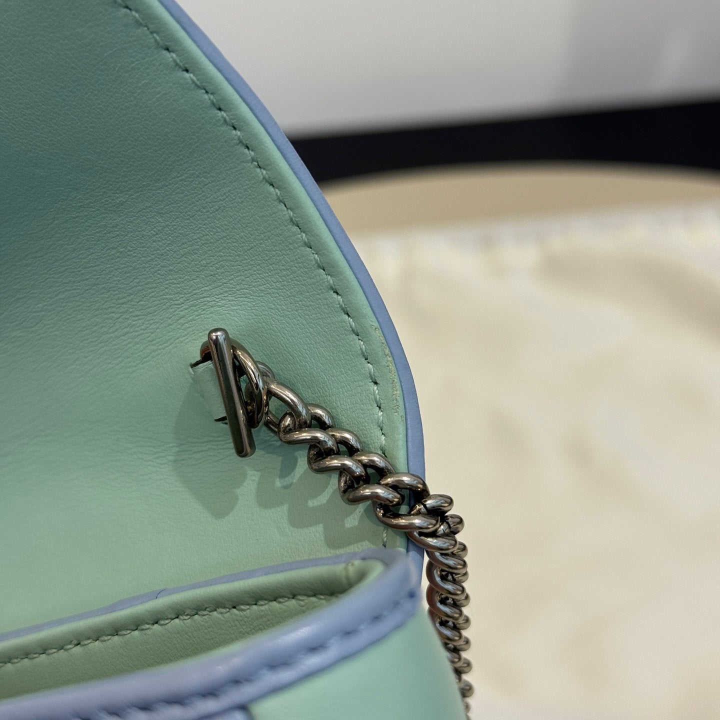 Gucci - GG Marmont Mini Chain Bag - Leather - Multicolour - (mini)