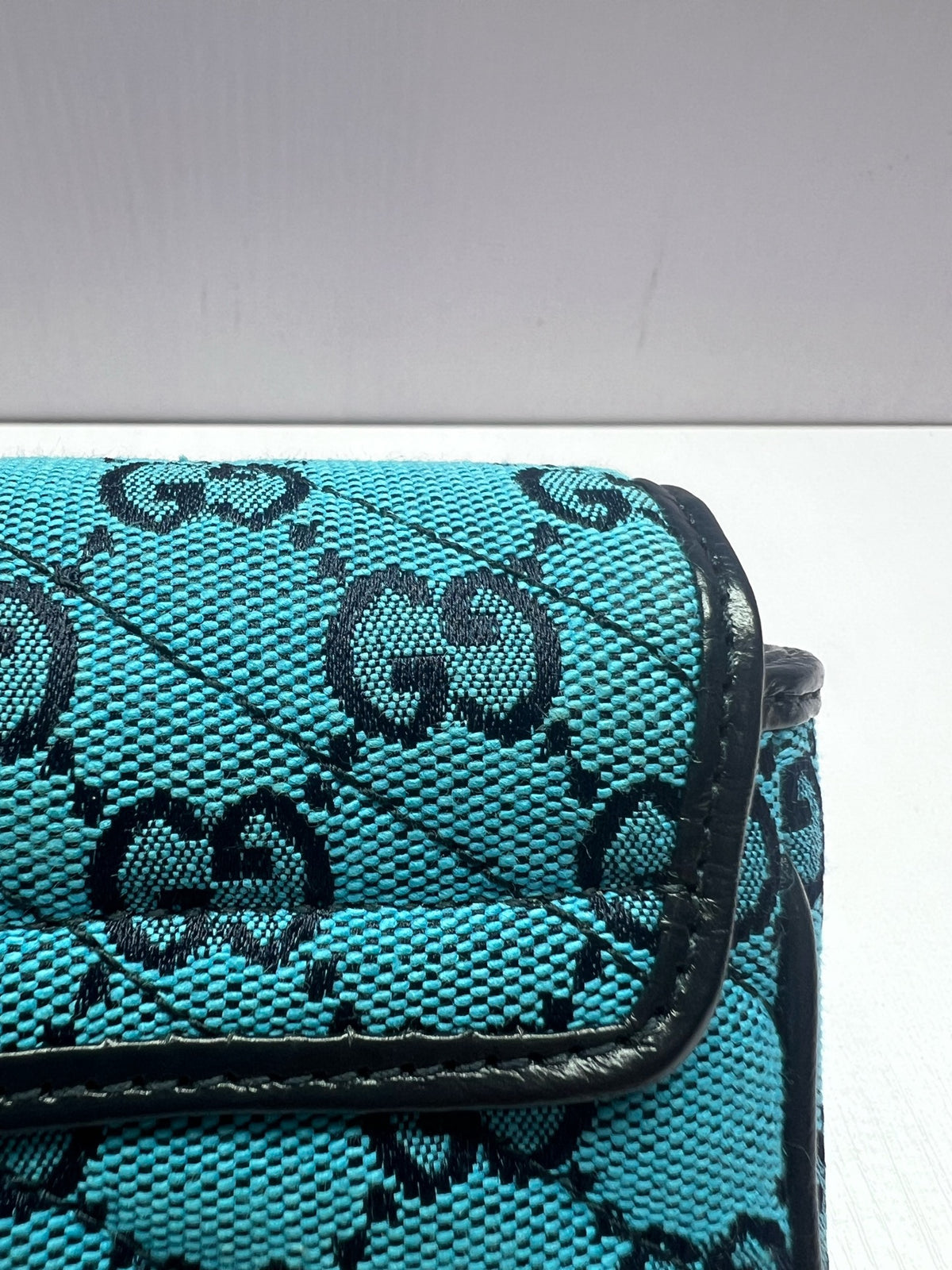 Gucci - GG Marmont Mini - Cloth - Blue - (mini)