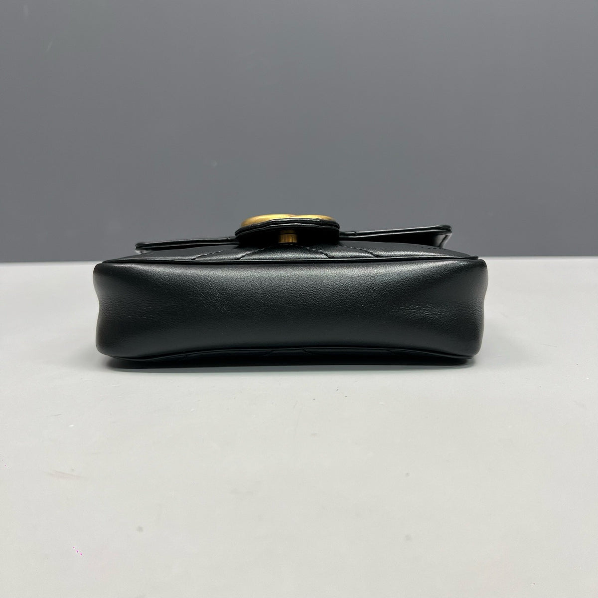 Gucci - GG Marmont Mini - Leather - Black - (mini)