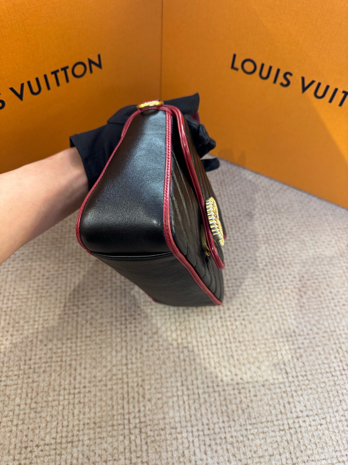 Gucci - GG Marmont Mini - Leather - Black - (mini)