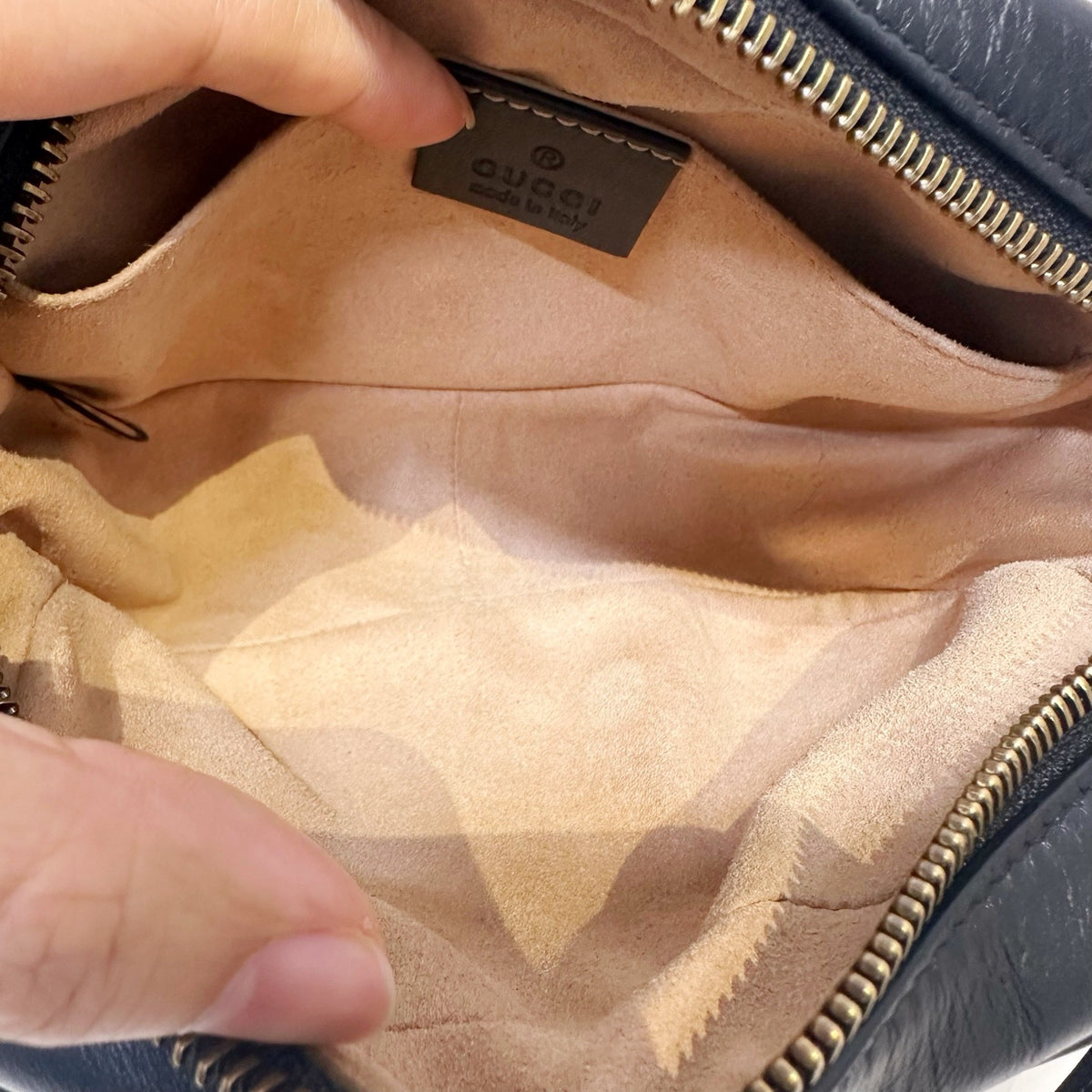 Gucci - GG Marmont Mini - Leather - Black - (mini)