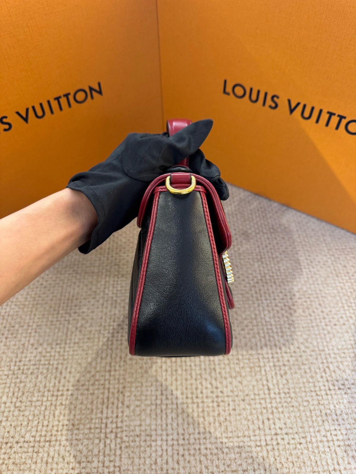 Gucci - GG Marmont Mini - Leather - Black - (mini)