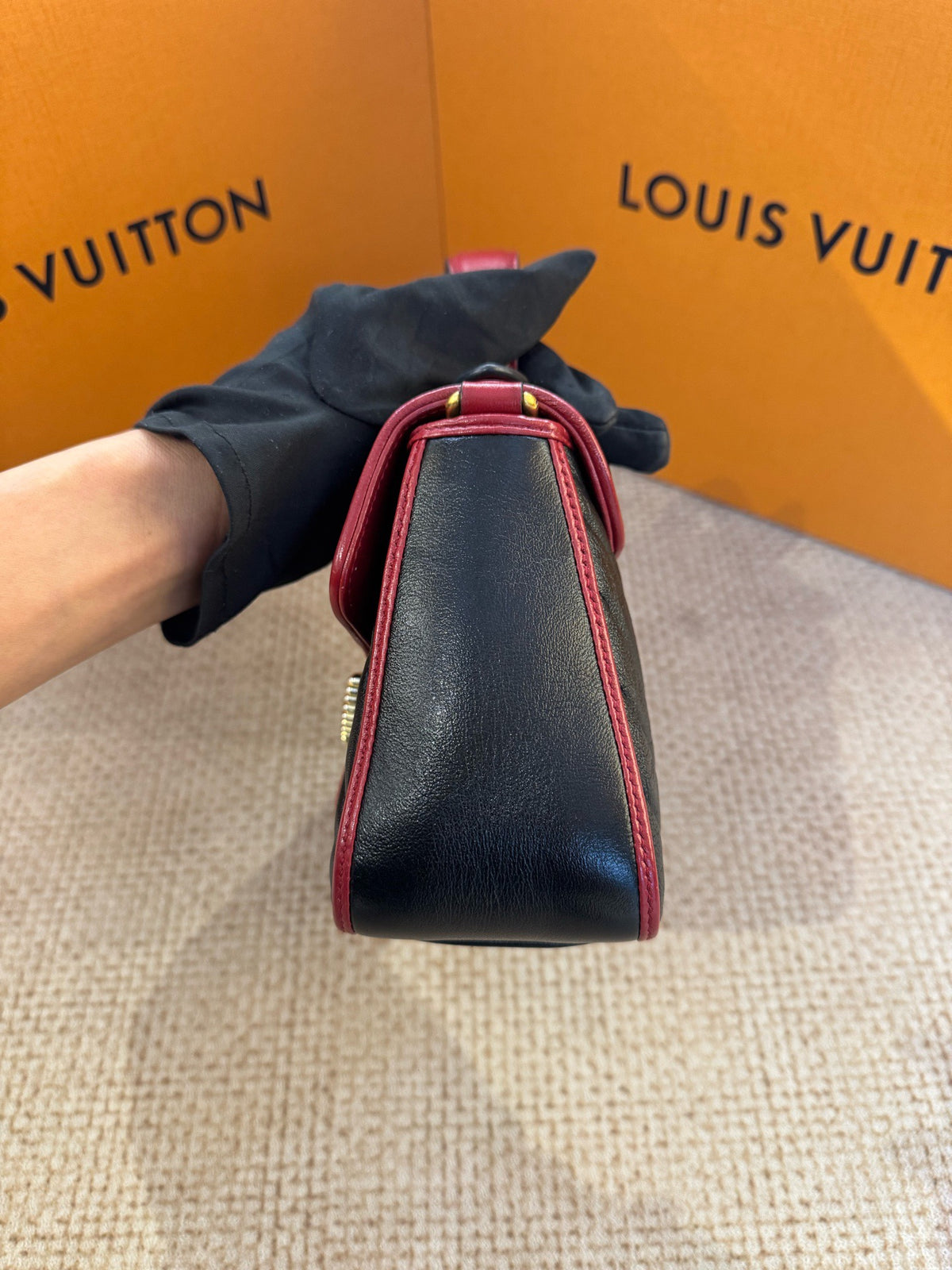 Gucci - GG Marmont Mini - Leather - Black - (mini)