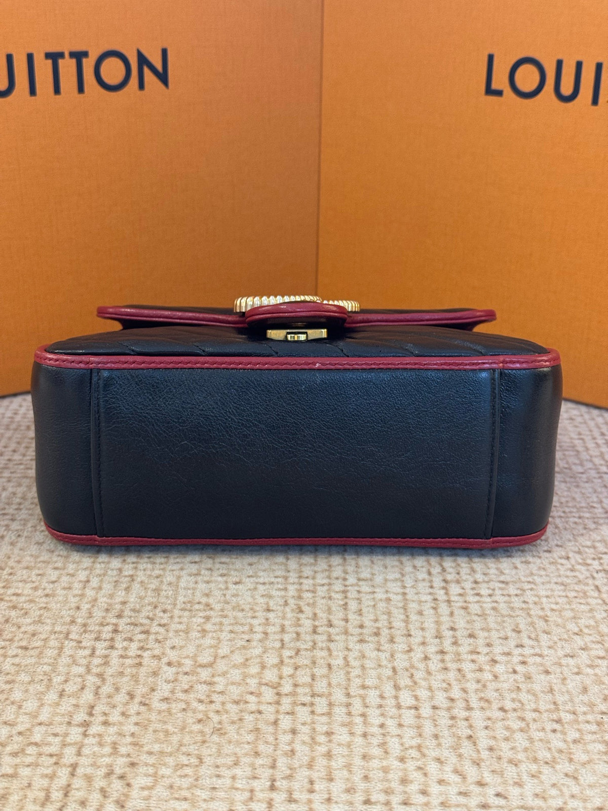 Gucci - GG Marmont Mini - Leather - Black - (mini)