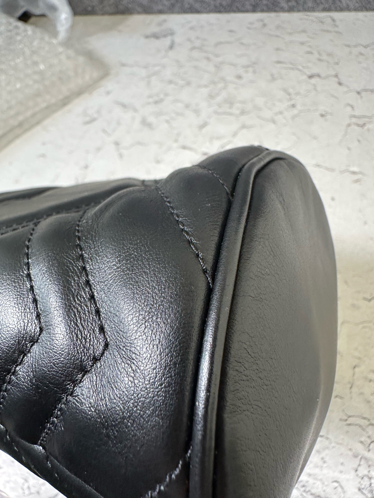 Gucci - GG Marmont Mini - Leather - Black - (mini)