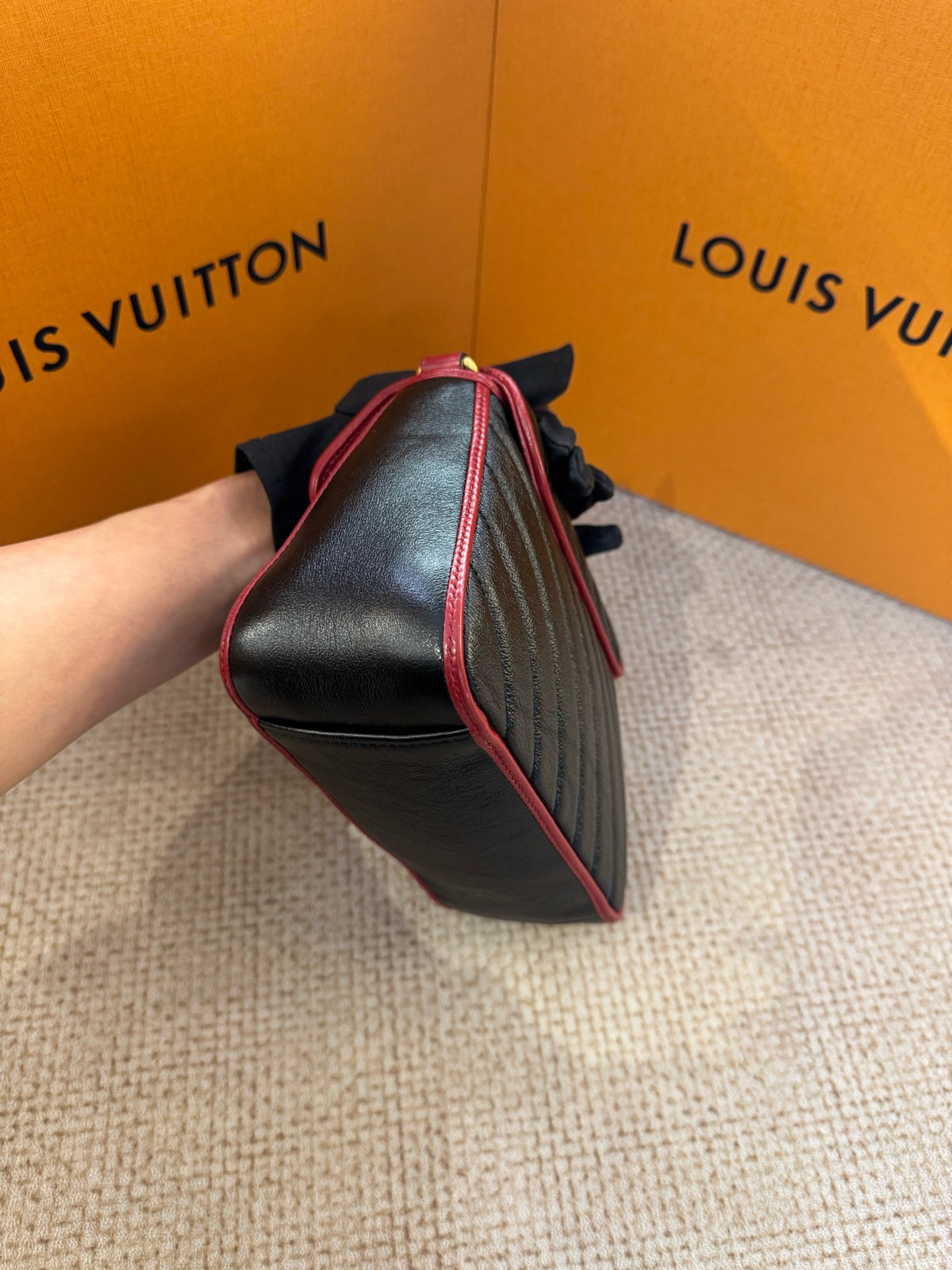 Gucci - GG Marmont Mini - Leather - Black - (mini)