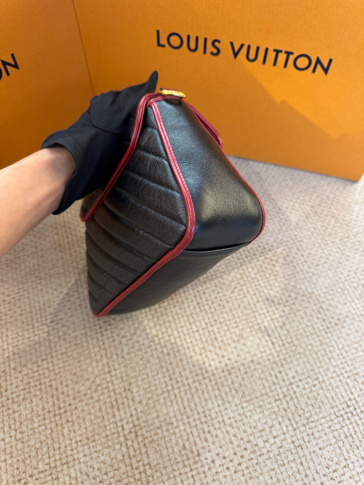 Gucci - GG Marmont Mini - Leather - Black - (mini)