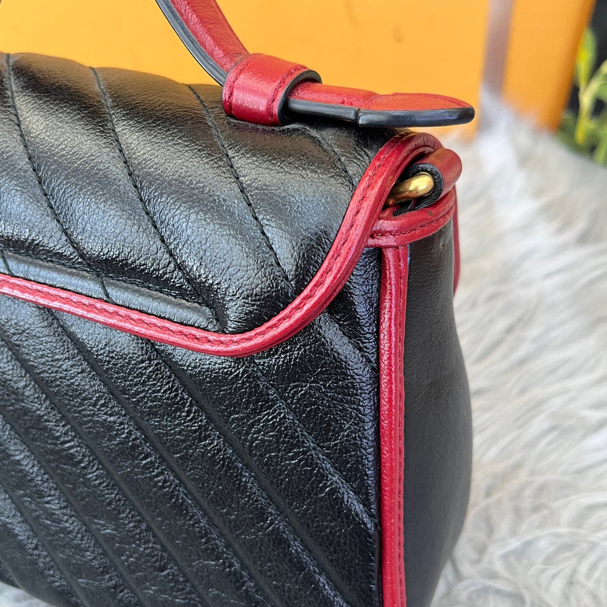 Gucci - GG Marmont Mini - Leather - Black - (mini)