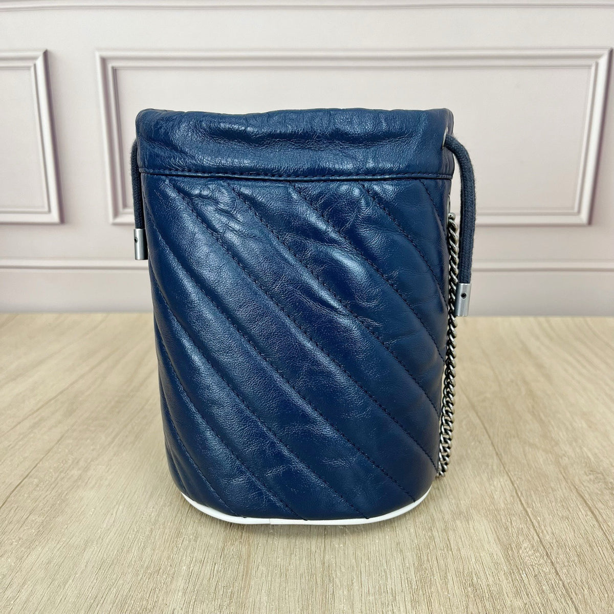 Gucci - GG Marmont Mini - Leather - Blue - (mini)