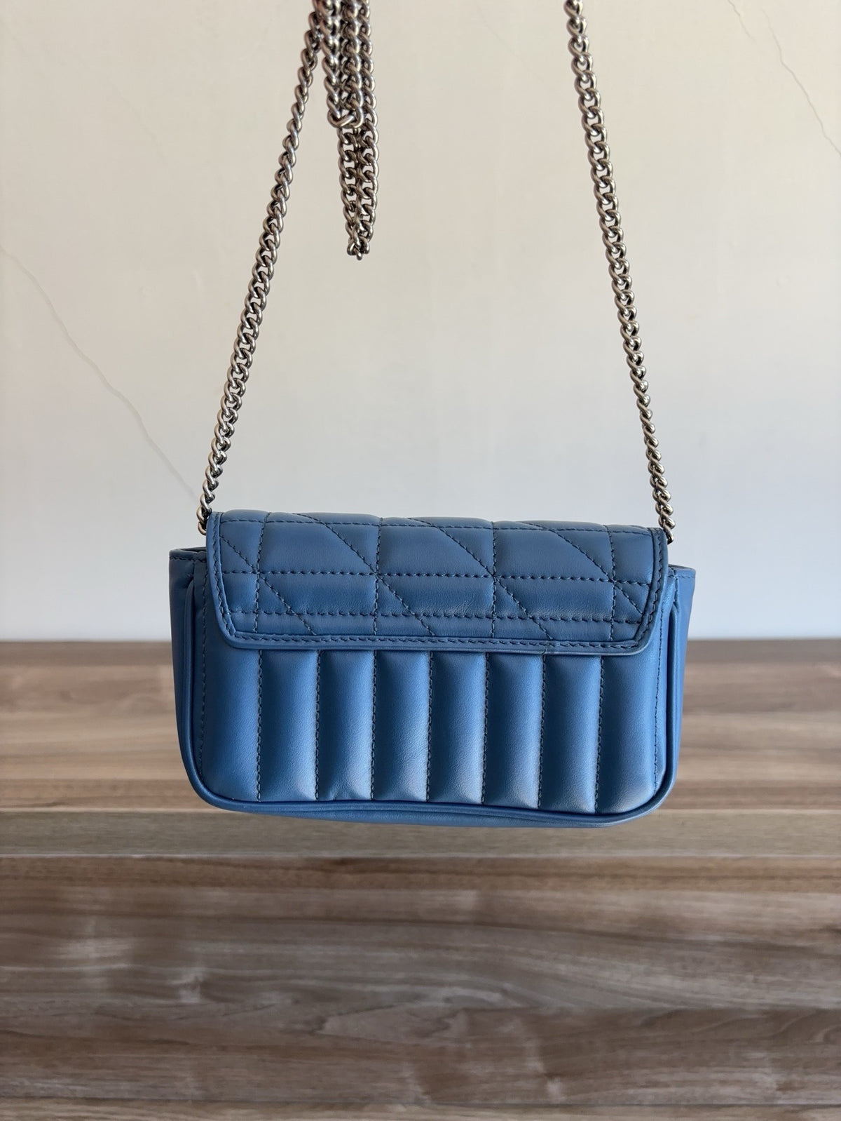 Gucci - GG Marmont Mini - Leather - Blue - (Mini)