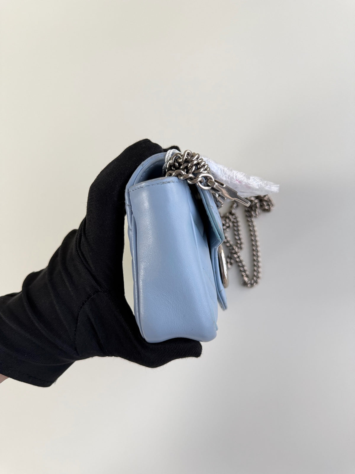 Gucci - GG Marmont Mini - Leather - Blue - (mini)