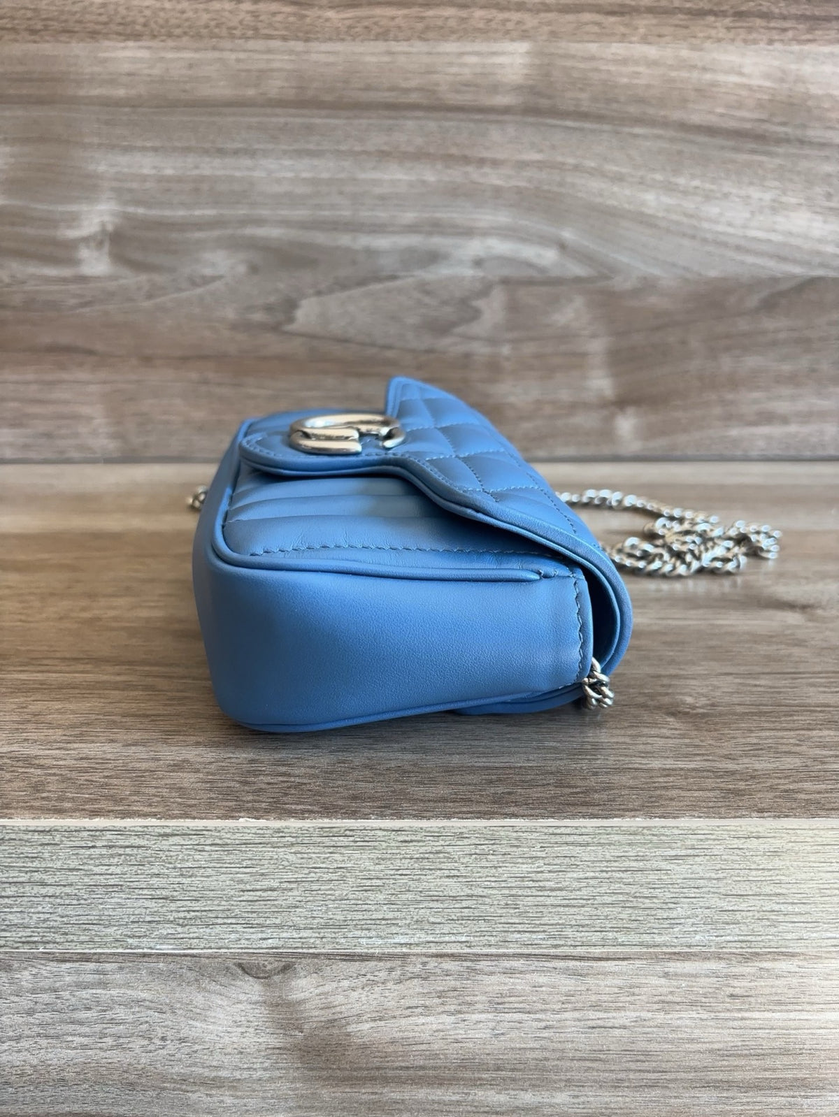 Gucci - GG Marmont Mini - Leather - Blue - (Mini)