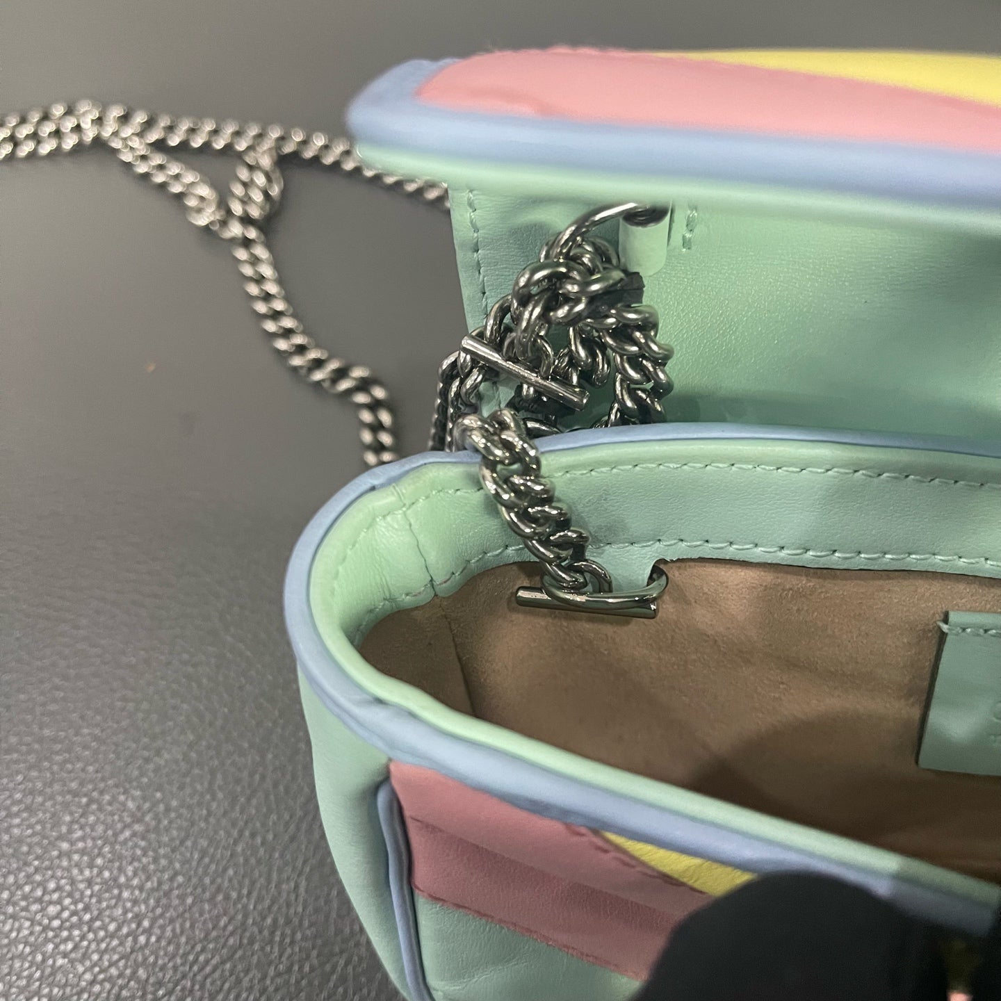 Gucci - GG Marmont Mini - Leather - Multicolour - (mini)