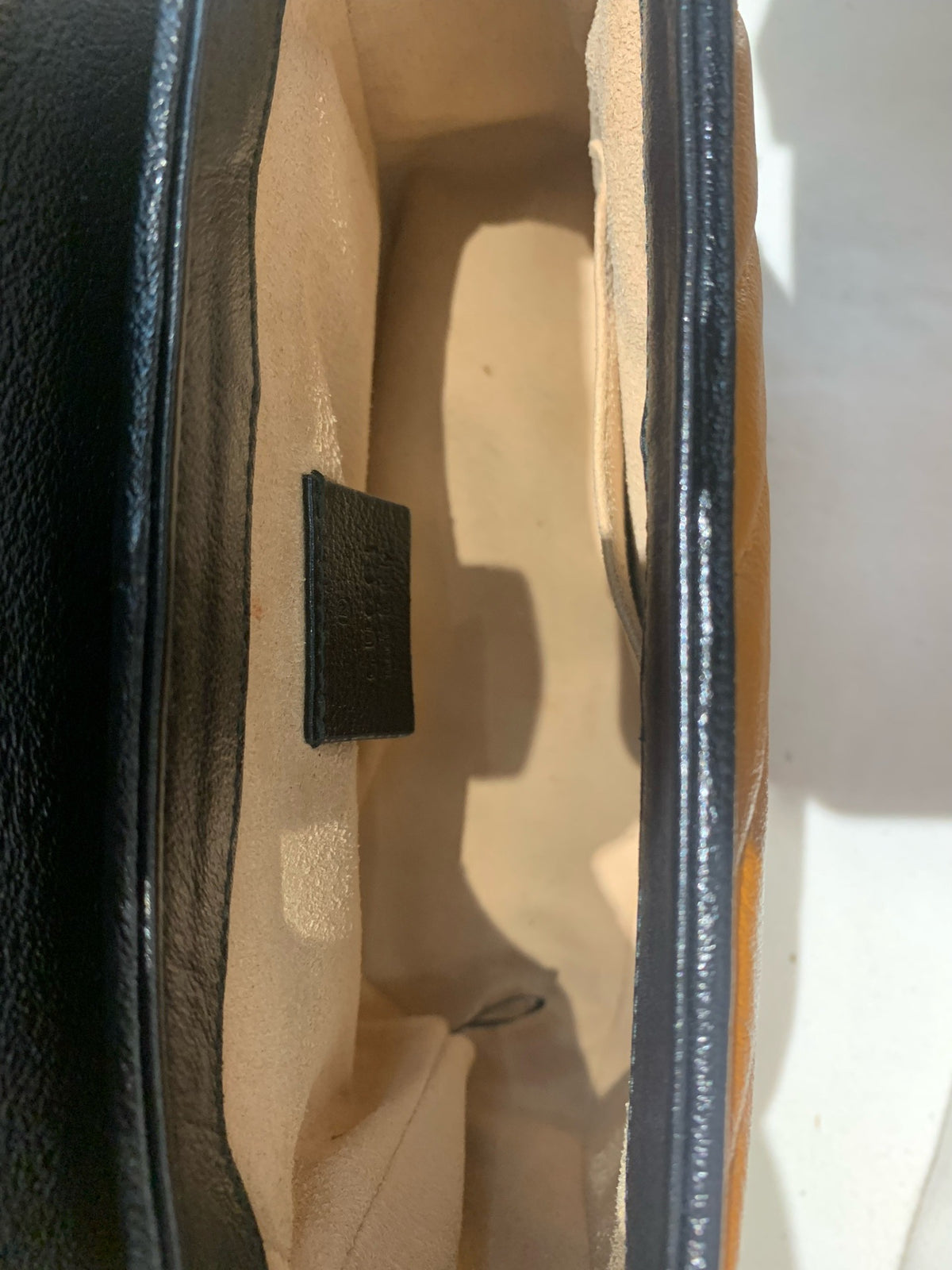 Gucci - GG Marmont Small - Leather - Brown - (small)