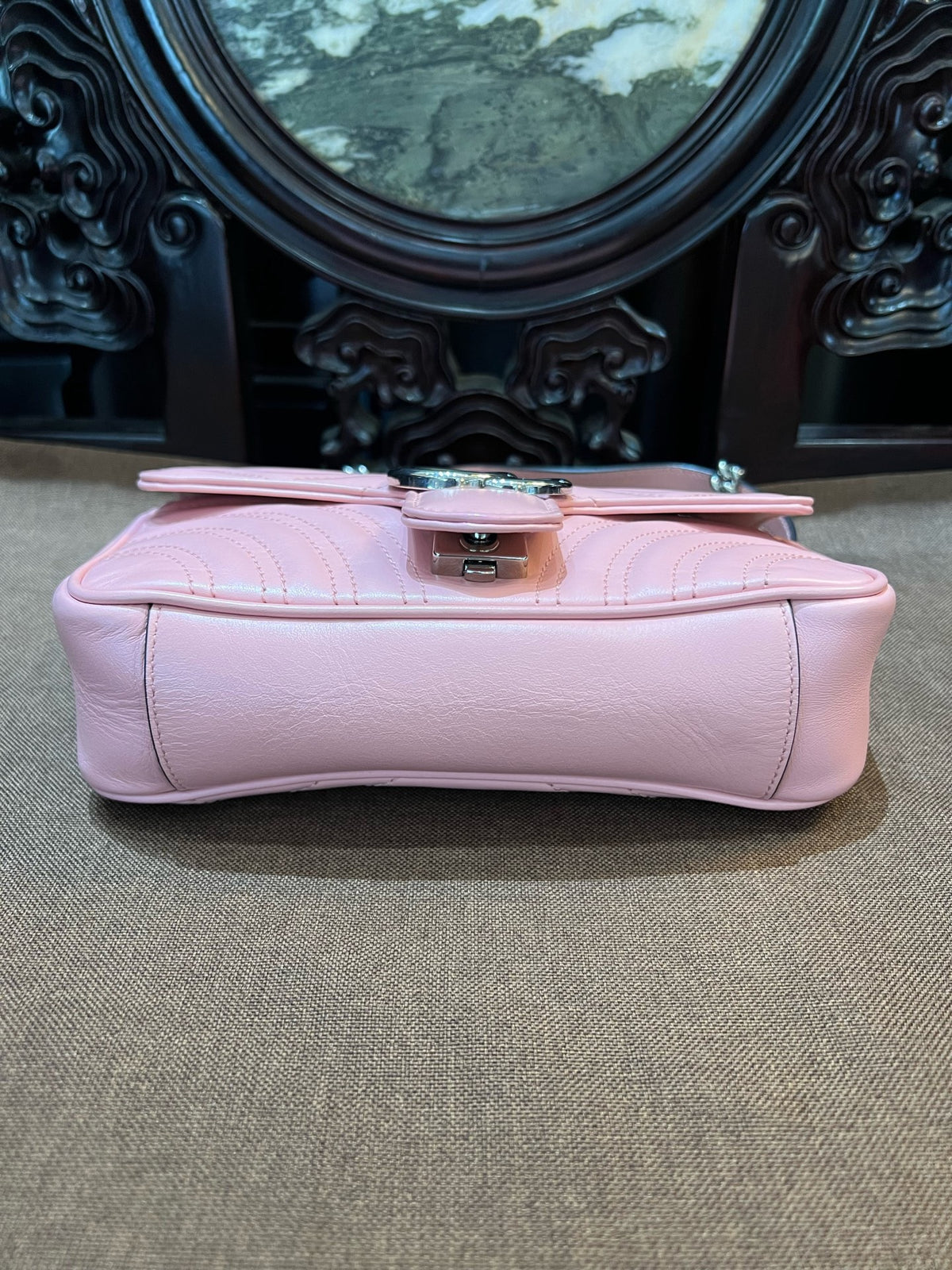 Gucci - GG Marmont Small - Leather - Pink - (Small)