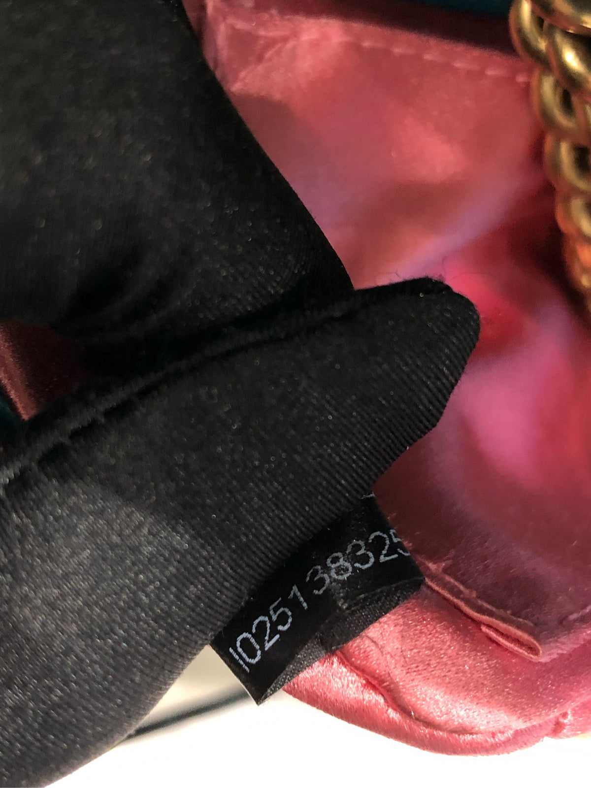 Gucci - GG Marmont Small - Velvet - Blue - (small)