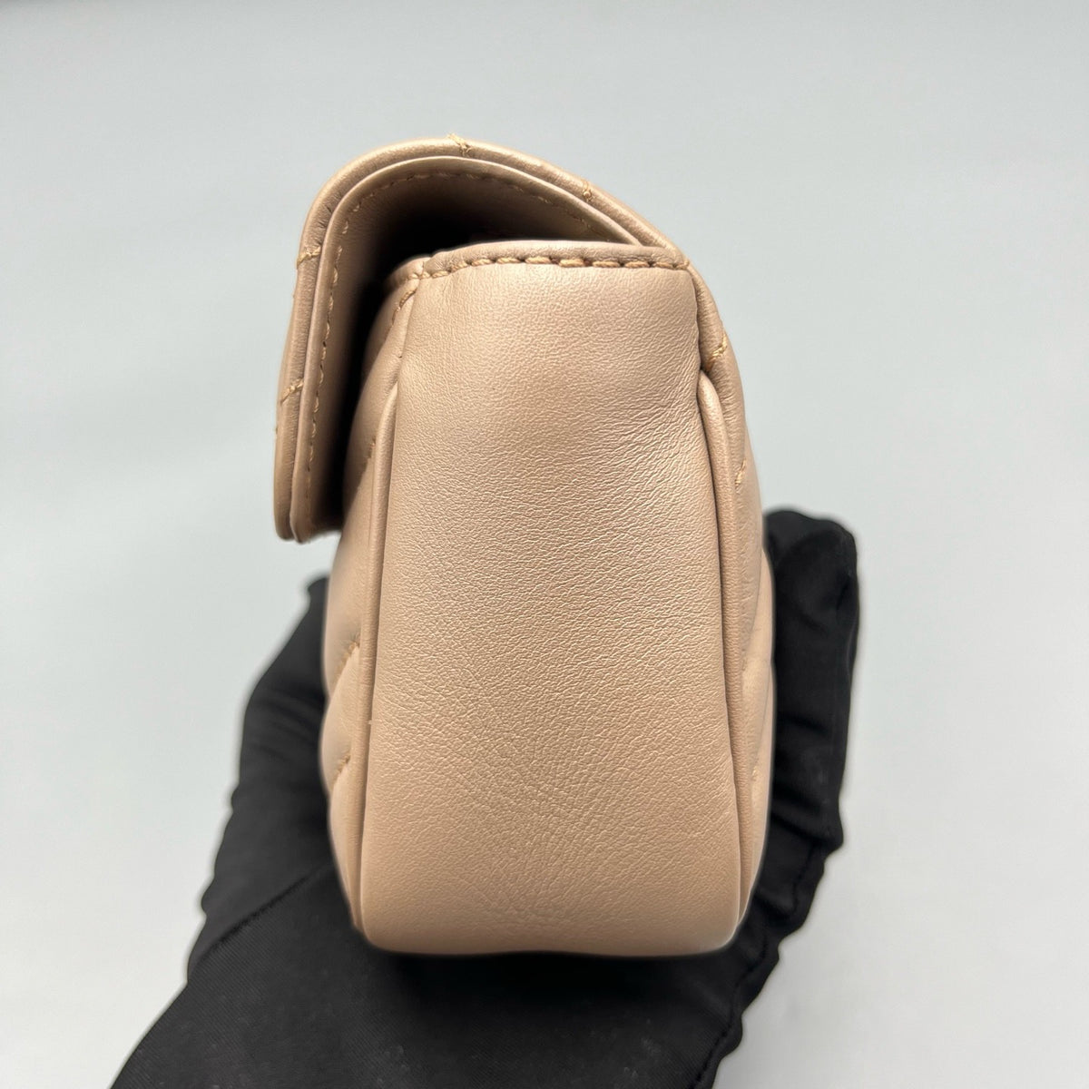 Gucci - GG Marmont Super Mini - Leather - Beige - (mini)