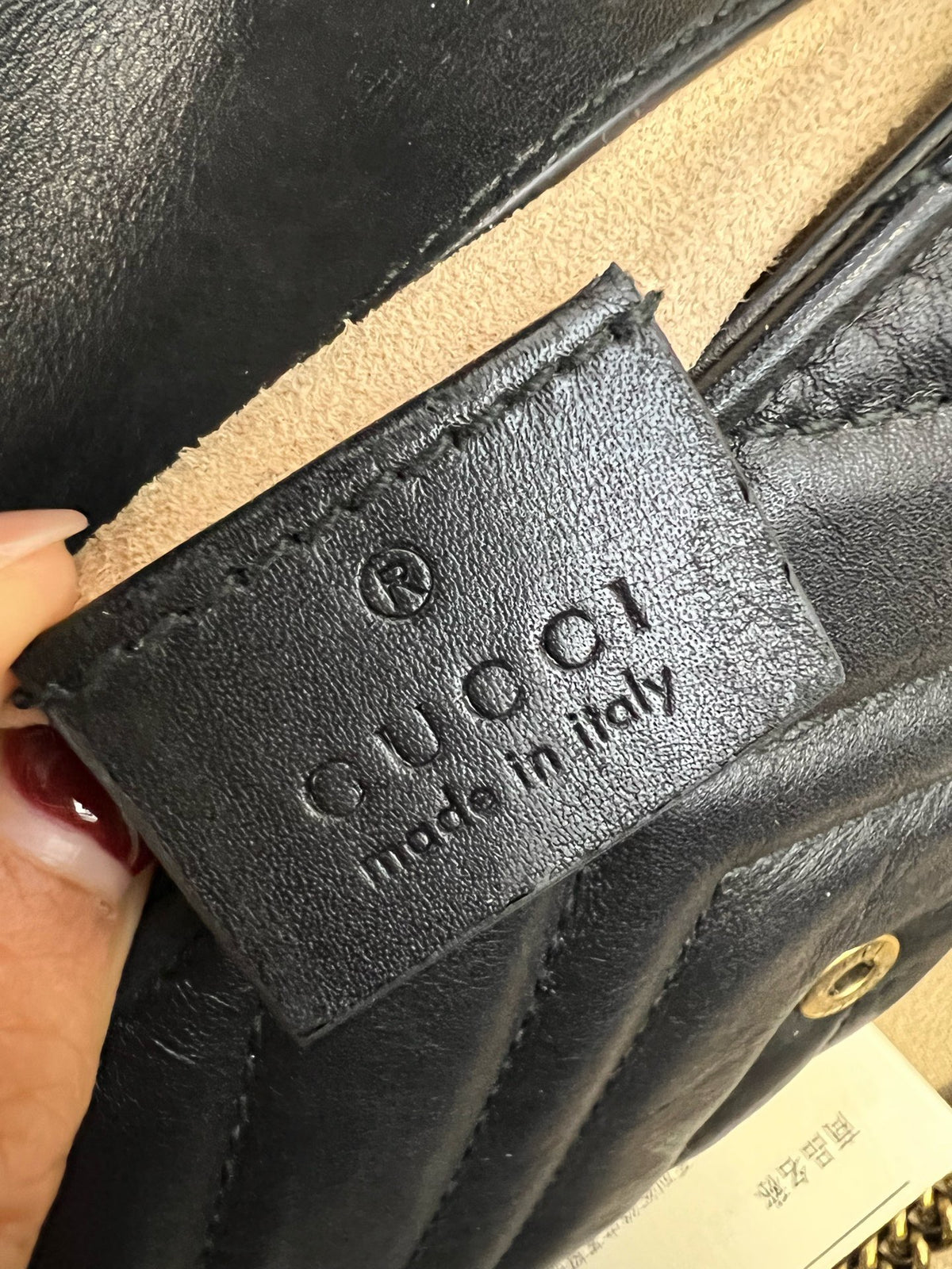 Gucci - GG Marmont Super Mini - Leather - Black - (mini)