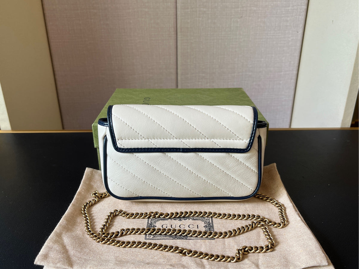 Gucci - GG Marmont Super Mini - Leather - Multicolour - (mini)