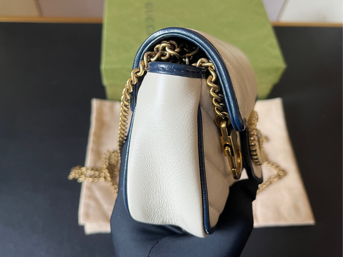 Gucci - GG Marmont Super Mini - Leather - Multicolour - (mini)