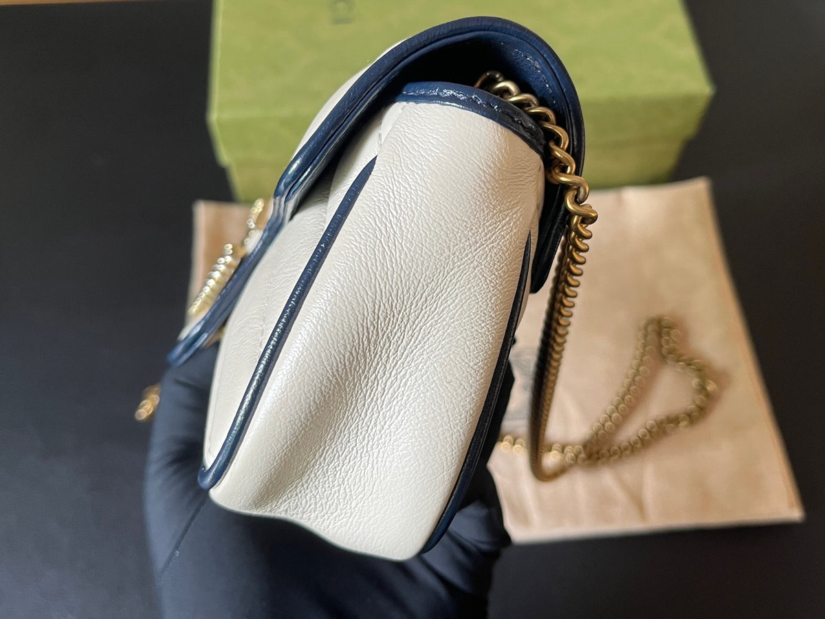 Gucci - GG Marmont Super Mini - Leather - Multicolour - (mini)