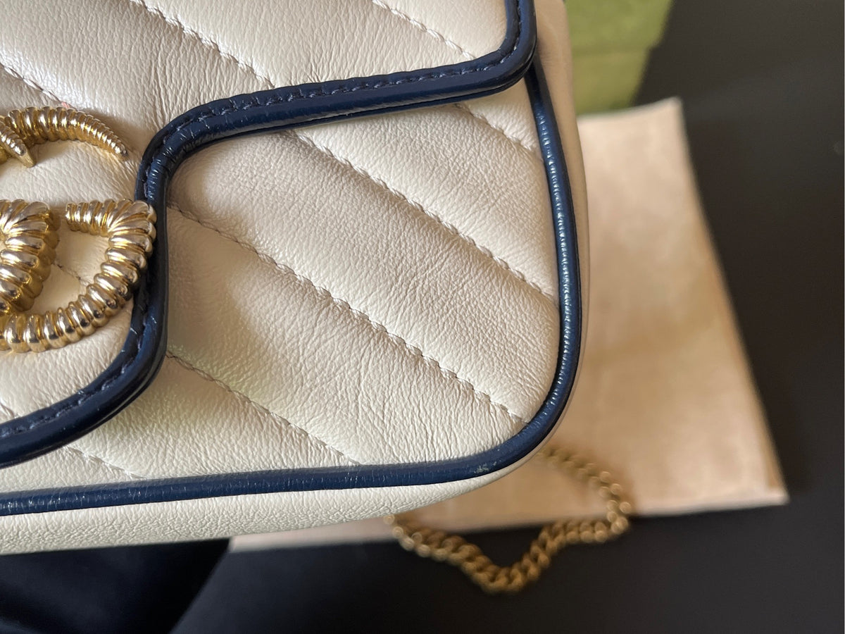 Gucci - GG Marmont Super Mini - Leather - Multicolour - (mini)